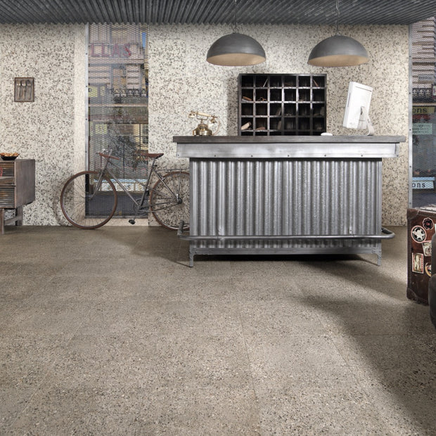 FS Venecia 60x60cm, grey matt tile at Irwin Tiles
