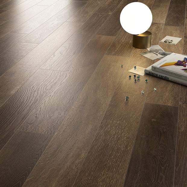 Shizen Torba 15x120cm, dark wood effect tile at Irwin Tiles
