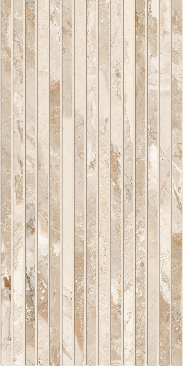 Blend Almond Milled (Ribbed) 60x120cm, tile stocked at Irwin Tiles, Castleblayney