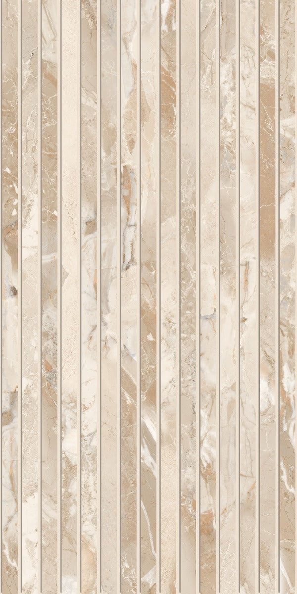 Blend Almond Milled (Ribbed) 60x120cm, porcelain tile sold by the box at Irwin Tiles