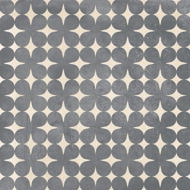 Decor Evo Ciano Sogg B 20x20cm, porcelain tile at Irwin Tiles