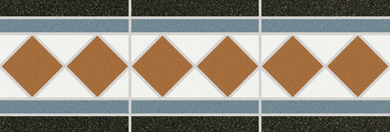 House of Vanity Border Piece HV34 11 x 33cm, matt floor tile at Irwin Tiles