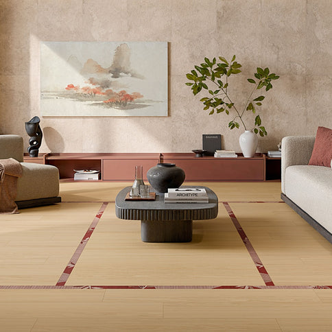 Oku Tatami Honey 60x120cm, matt tile at Irwin Tiles