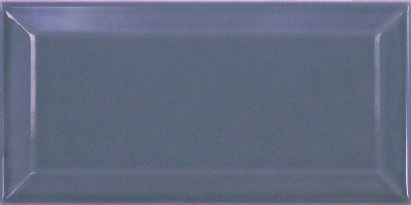 Metro Blue 15x7.5cm, gloss wall tile at Irwin Tiles