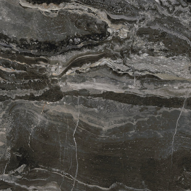 Orobico Dark Polished 75.5 x 151cm, gloss tile at Irwin Tiles