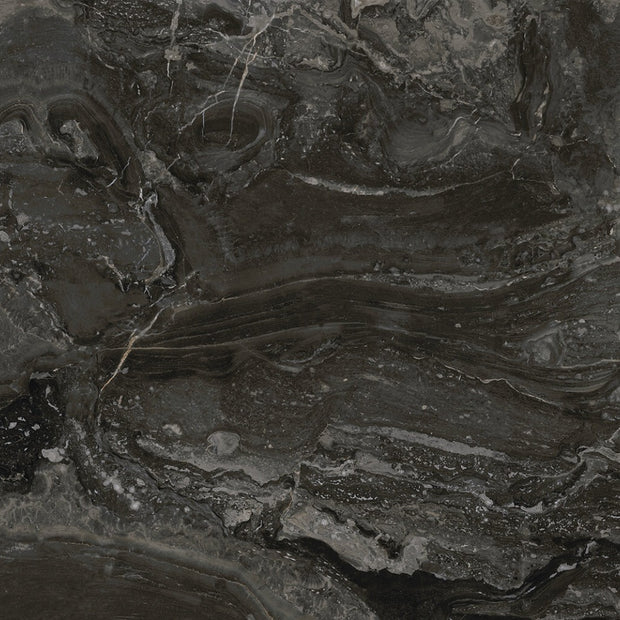 Orobico Dark Polished 75.5 x 151cm, porcelain tile at Irwin Tiles