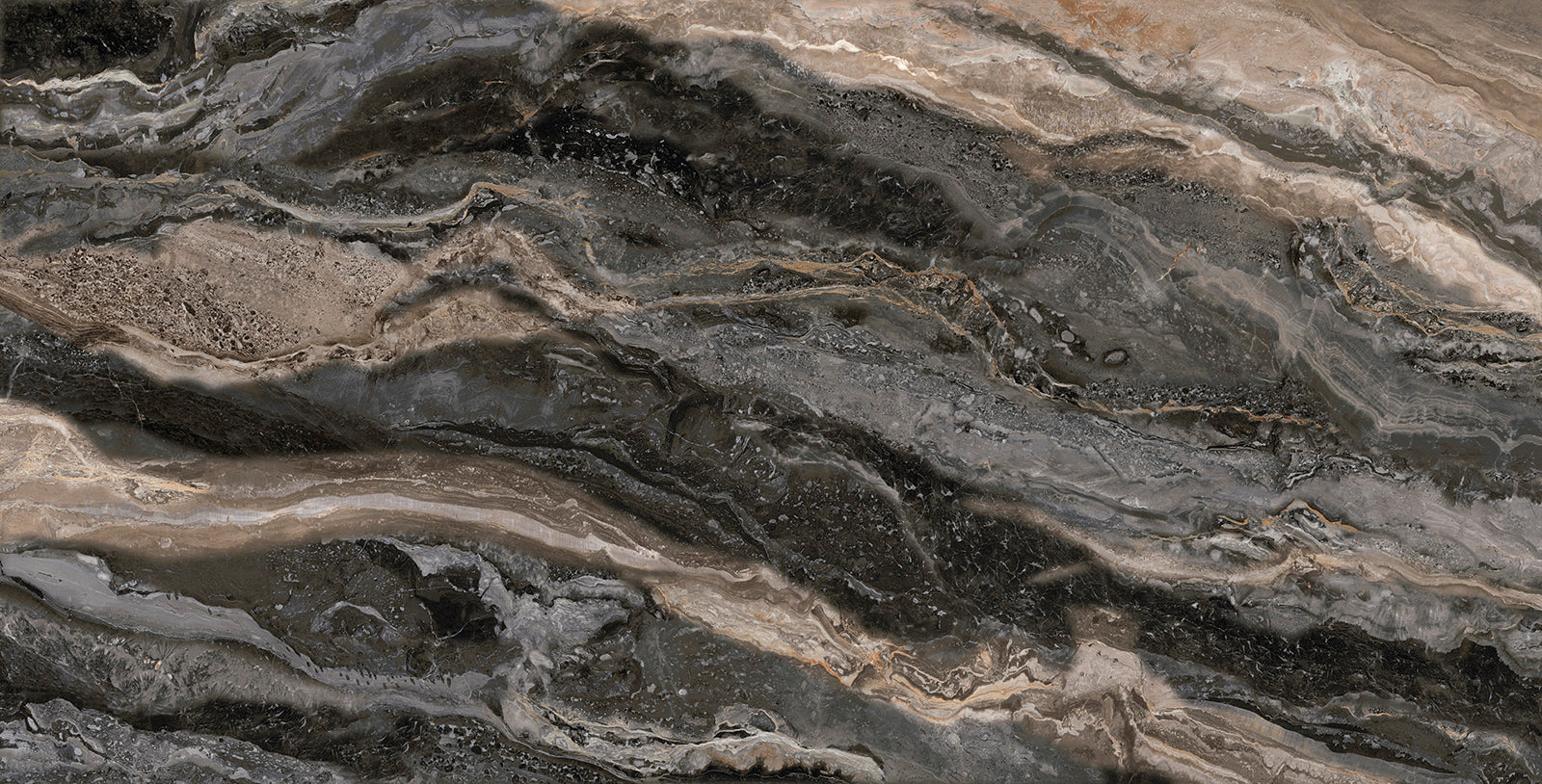 Orobico Book-Matched Polished 76.5 x 151cm (Set of 4 pcs), gloss porcelain tile for kitchens, bathrooms at Irwin Tiles