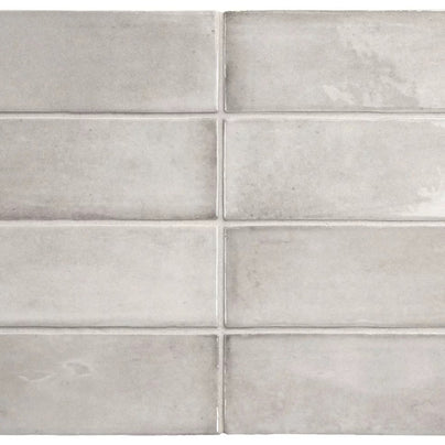Coco Amber Grey Glossy 5 x 15cm, wall tile at Irwin Tiles