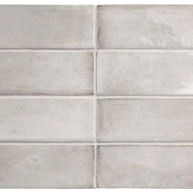 Coco Amber Grey Glossy 5 x 15cm, wall tile at Irwin Tiles