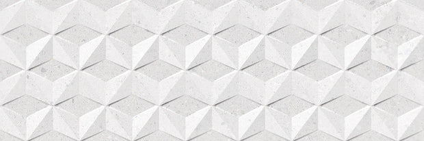 Lakestone Cloud Decor 33 x 100cm, beige matt wall tile at Irwin Tiles