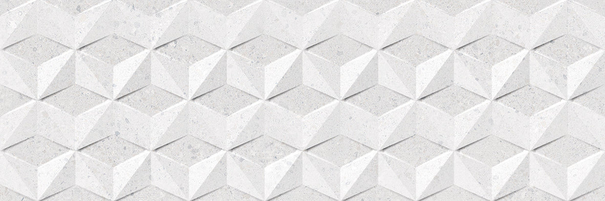 Lakestone Cloud Decor 33 x 100cm, ceramic wall tile at Irwin Tiles