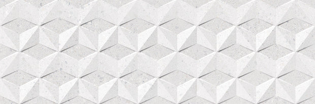 Lakestone Cloud Decor 33 x 100cm, ceramic wall tile at Irwin Tiles