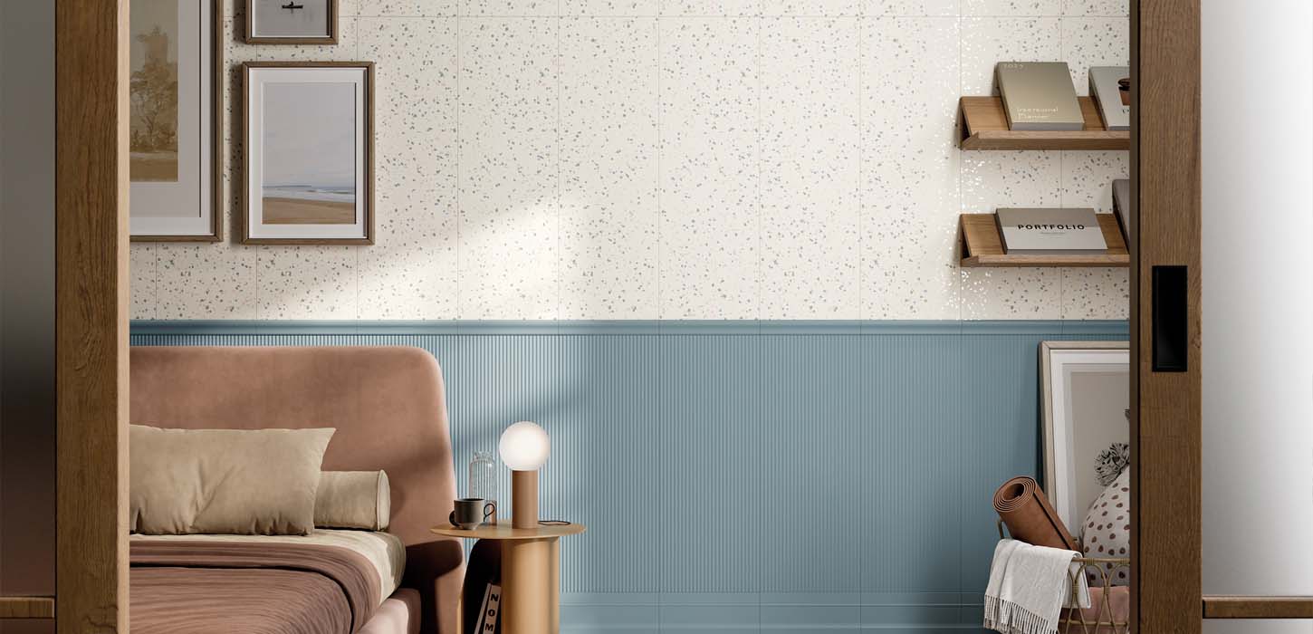Brio Decor Confetti 33.3x100cm, multi-colour wall tile at Irwin Tiles