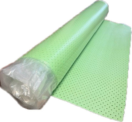 Green Heat Master Ixpe Perforated Underlay w/ Vapour Barrier 2mm, flooring underlay at Irwin Tiles