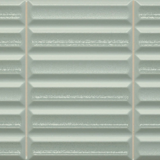 Harmony Moves Green 20x40cm, wall tile for kitchen walls and splashbacks at Irwin Tiles