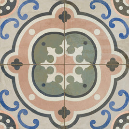 FS Barna Raval 45x45cm, multi-colour matt tile at Irwin Tiles