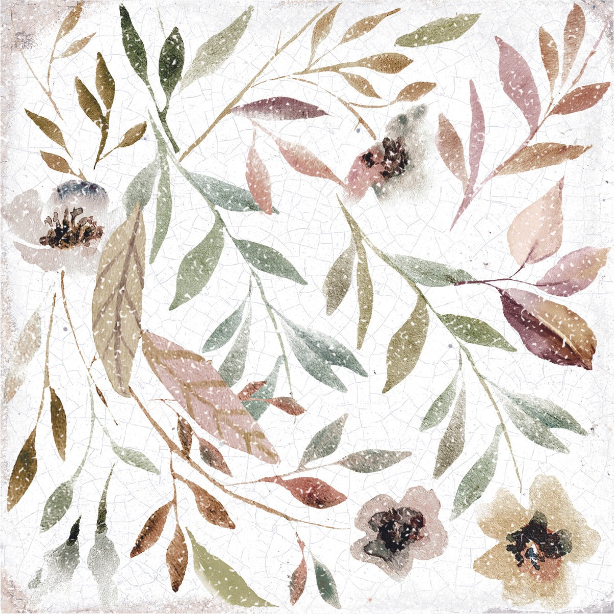 Mayolica Gardens 14.8x14.8cm, porcelain wall tile at Irwin Tiles