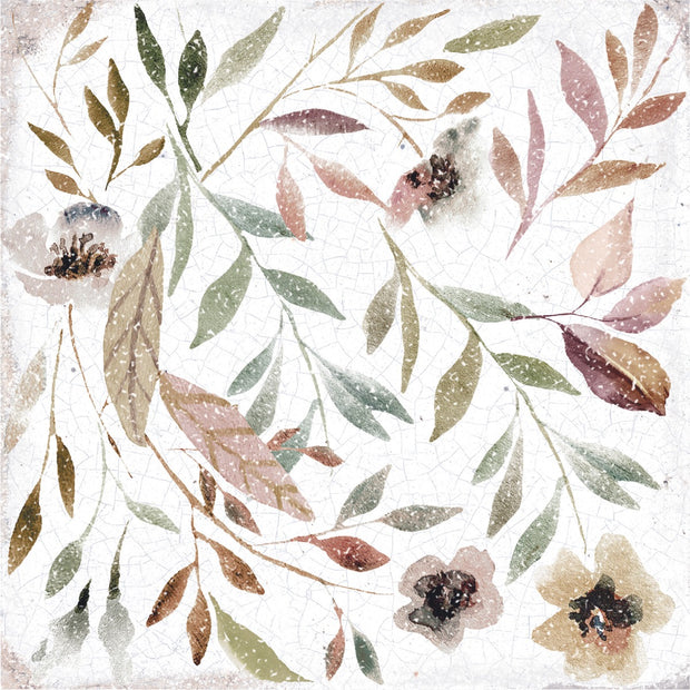 Mayolica Gardens 14.8x14.8cm, porcelain wall tile at Irwin Tiles