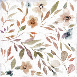 Mayolica Gardens 14.8x14.8cm, multi-colour wall tile from Irwin Tiles, Co. Monaghan