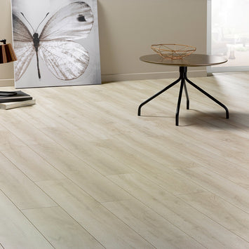 White Bastide Laminate 10mm All Over Water Resistant, laminate flooring at Irwin Tiles