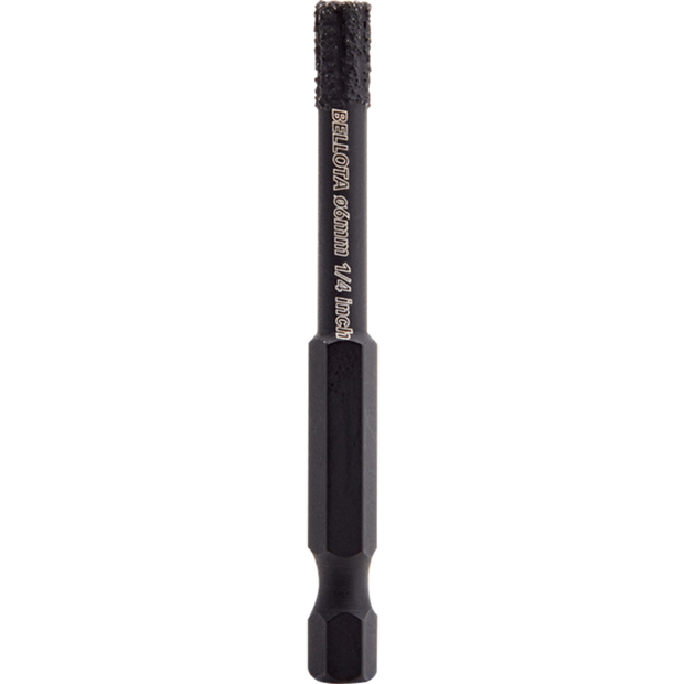 Bellota Diamond Drill Bit Hex 6mm, diamond drill bit or cutting disc at Irwin Tiles