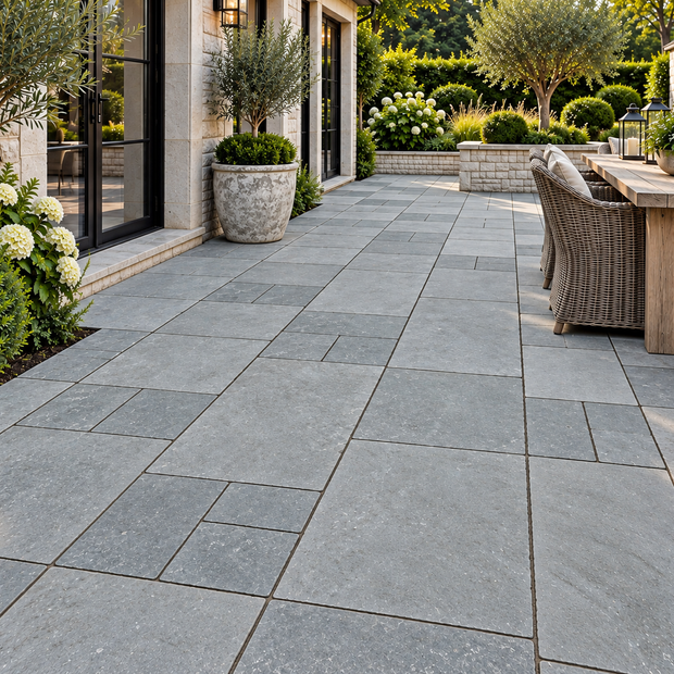 Kota Blue Limestone Paving