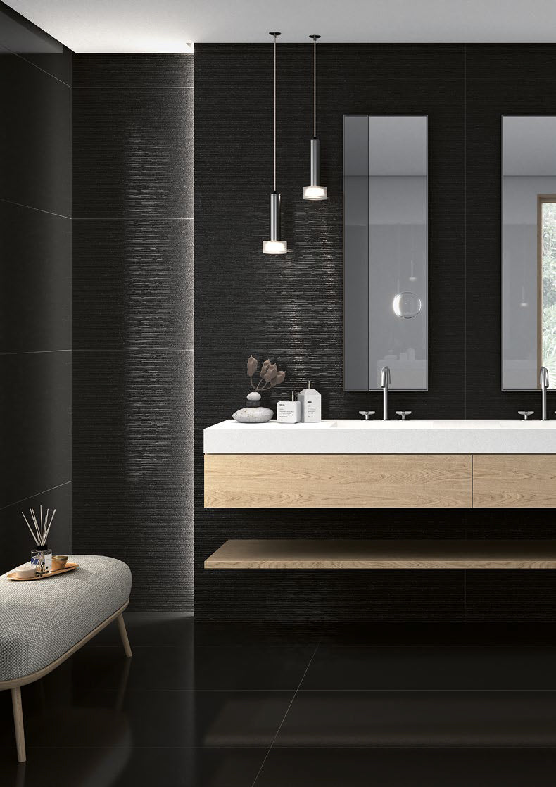 Bergen Negro Lappatto 60x120cm