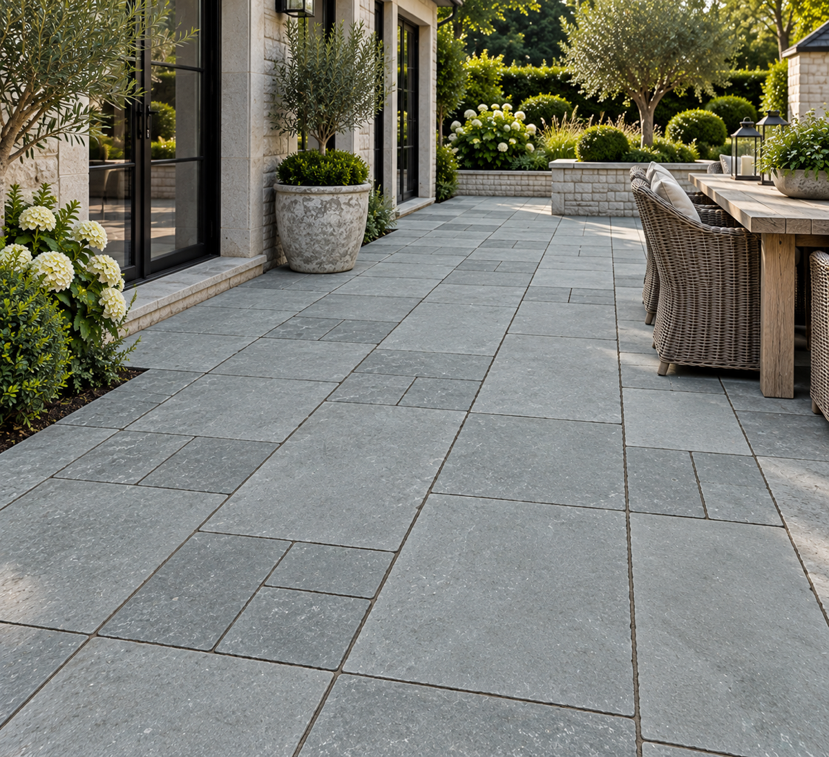 Kota Blue Limestone Paving