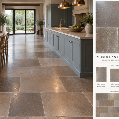 Moroccan Dust Limestone Flagstone