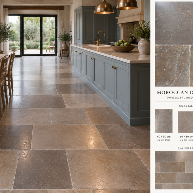 Moroccan Dust Limestone Flagstone