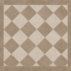 Pulpis Sand & Taupe Chequered 30x30cm