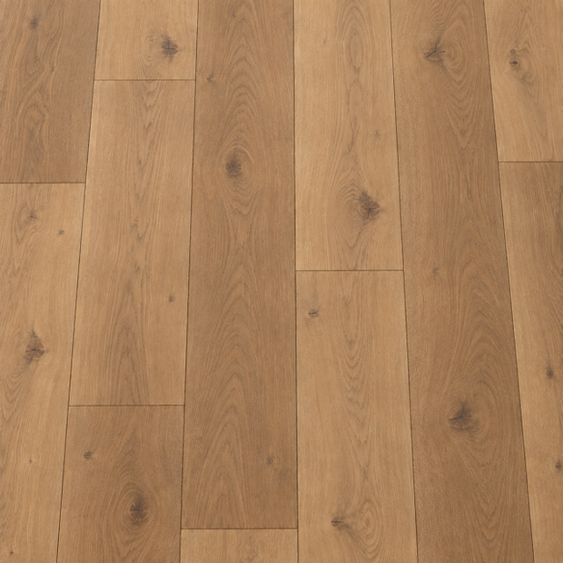 Tudor Oak Smoked & Brushed 190mm