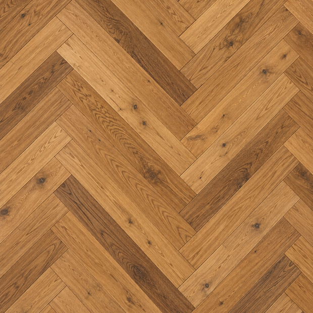 Tudor Oak Engineered Herringbone
