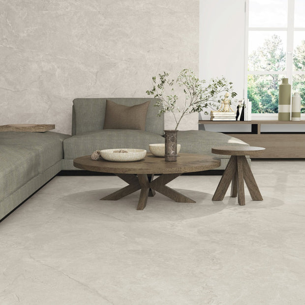 Acadia Cream 60x120cm, matt tile at Irwin Tiles