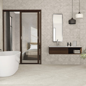 Acadia Cream 30x90cm, matt wall tile at Irwin Tiles