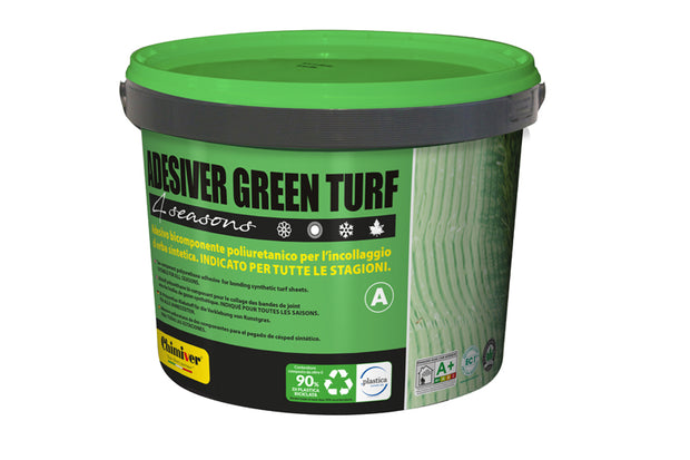 Chimiver Adesiver Green Turf 5.5kg, tile adhesive at Irwin Tiles