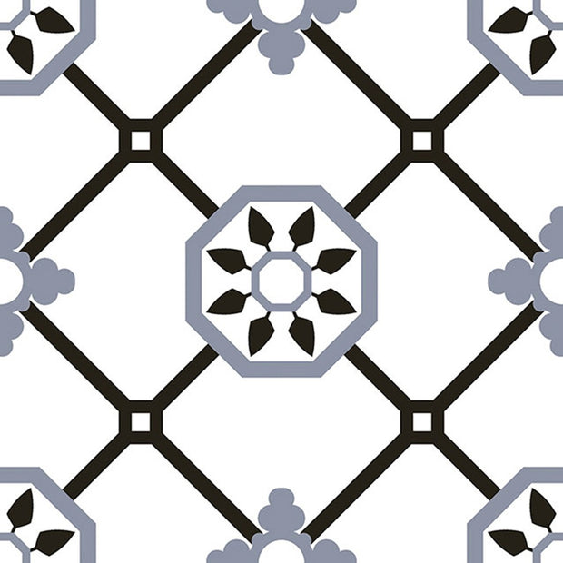 Alba Azul 22.5 x 22.5cm, matt tile at Irwin Tiles