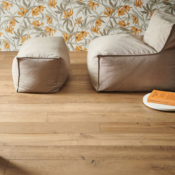 Albi Biscuit 190mm, medium engineered wood flooring from Irwin Tiles, Co. Monaghan