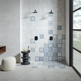 Boulevard Ice 29x100cm, wall tile at Irwin Tiles