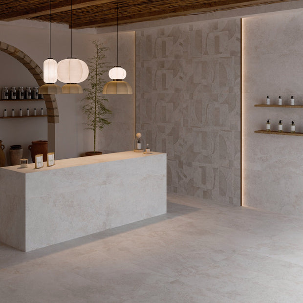 Ethereal Beige 30x90cm, matt wall tile at Irwin Tiles