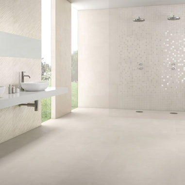 Neutral White 29 x 100cm, wall tile from Irwin Tiles, Co. Monaghan