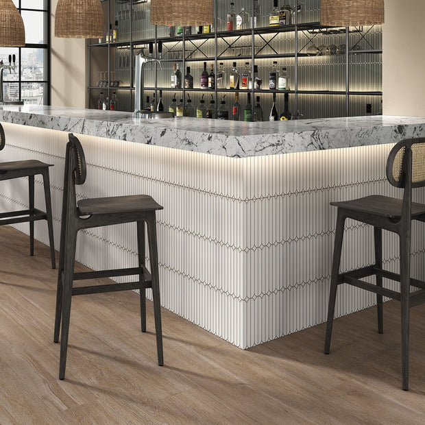 Belle Blanco 24x74cm, matt wall tile at Irwin Tiles