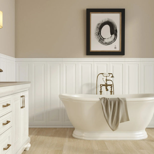 Boiserie Panel Tile Etereo 30x120cm, porcelain wall tile at Irwin Tiles