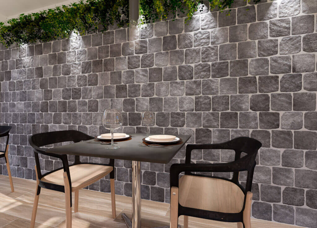 Country Gris 15 x 15cm, matt porcelain tile for bathroom and other wet floors at Irwin Tiles