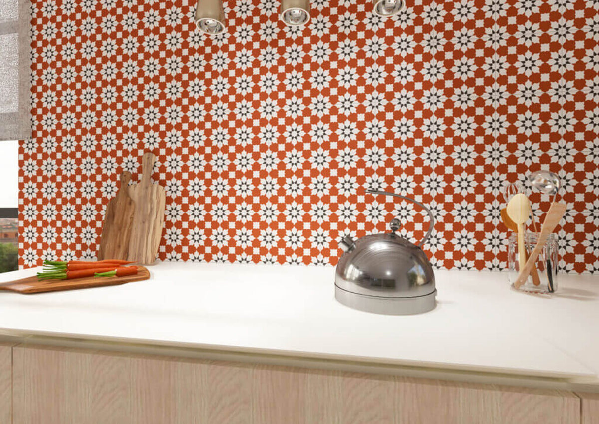 Nerja Marron 22.5 x 22.5cm, porcelain tile at Irwin Tiles