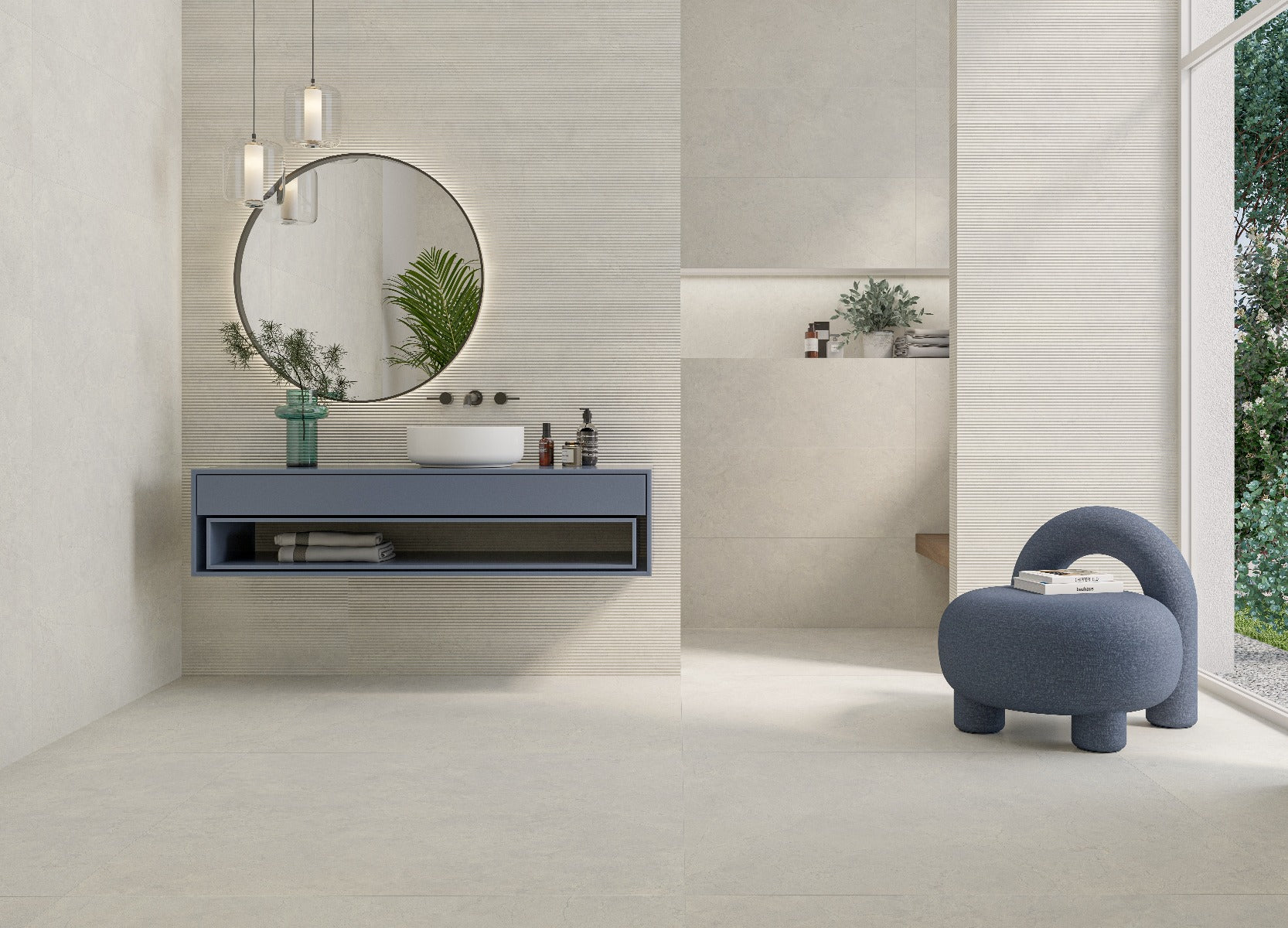 Andrea 40x120cm, matt wall tile at Irwin Tiles