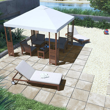 Class Beige 60 x 60 x 2cm, matt paving at Irwin Tiles