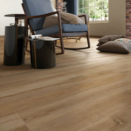 Decape Brune 30 x 120cm, porcelain tile for kitchens, bathrooms and hallways at Irwin Tiles