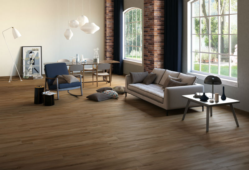Decape Brune 30 x 120cm, porcelain tile at Irwin Tiles