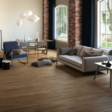 Decape Brune 30 x 120cm, porcelain tile at Irwin Tiles